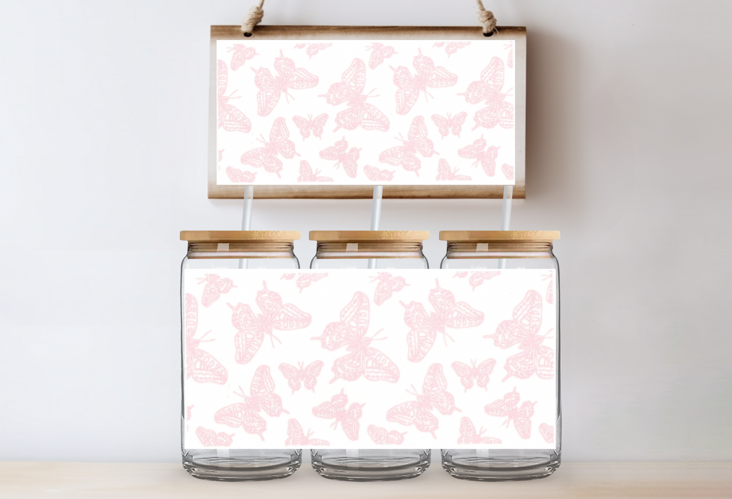80 - Pink Butterflies