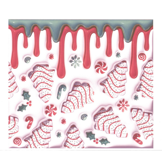 8 - Christmas Cake (Sublimation)